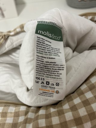Manta pijama Molis & Co cuadros