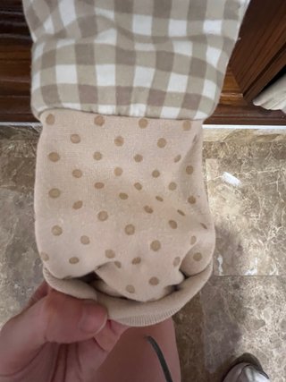 Manta pijama Molis & Co cuadros