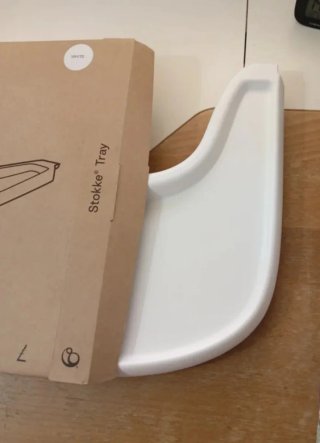 Nueva! Bandeja Stokke color Blanco  Tripp Trapp