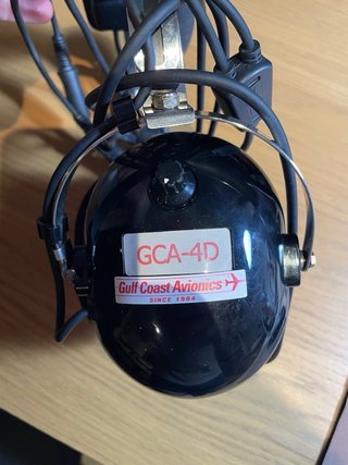 Cascos piloto de avión