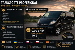 Transporte y entrega de mercancías