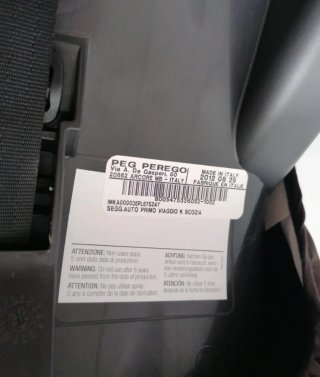 Ovetto Seggiolino Auto Peg Perego Primo viaggio