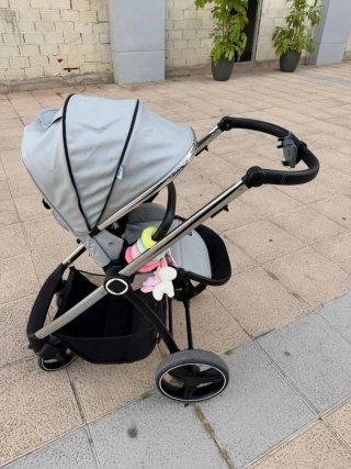 Carro de bebé Torral Duo Elena gris