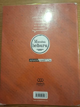 Geografia Euskera 2 Bachillerato-  como nuevo