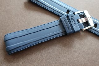Correa Caucho Azul 20mm Omega Seamaster