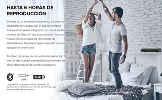 Barra de Sonido Creative Stage Air Negra