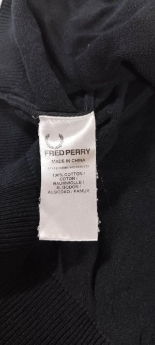 Chaleco Fred Perry Azul Marino Talla XXL