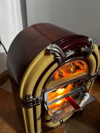 Jukebox Vintage Radio + Cassette Retro Decorativa