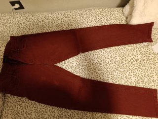 Pantalón Vaquero Rojo