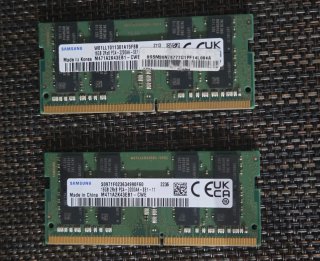 RAM DDR4 32GB (2x16GB) 3200MHZ Samsung SODIM