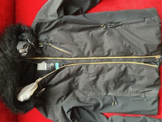 Cappotto Roxy Nero Donna