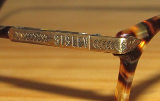 ANTIGUA MONTURA GAFAS SISLEY. RETRO VINTAGE.
