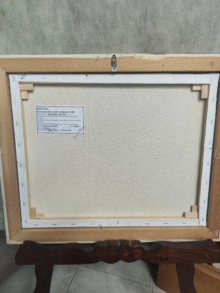 Mareggiata Notturna acrilico su tela 50x40.