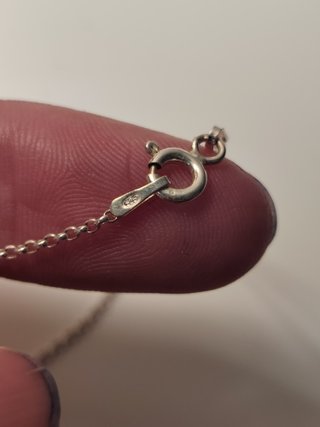 Colgante  con cadena Plata 925 y Ámbar Báltico