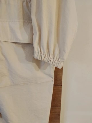 Parka Zara Beige con Capucha