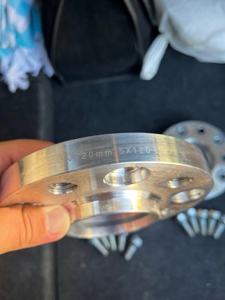 Separadores Ruedas 5x120 + Tornillos