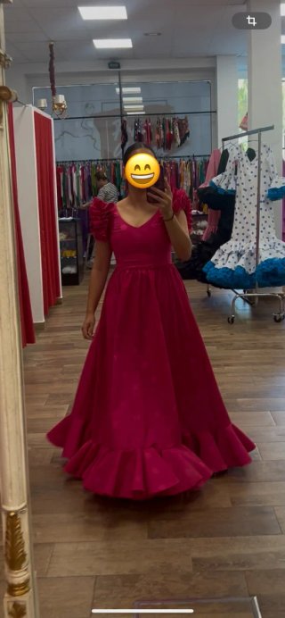 Vestido Bata Flamenca o rosiera