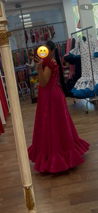 Vestido Bata Flamenca o rosiera