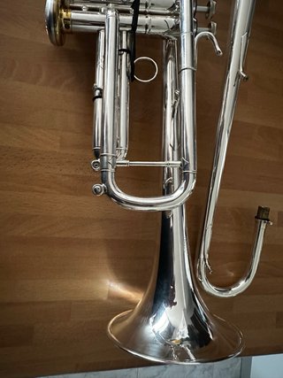 Trompeta B&S DBX-Line Plata