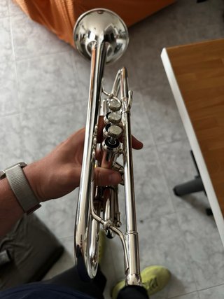 Trompeta B&S DBX-Line Plata