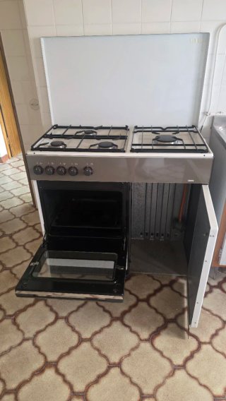 Cocina de gas butano