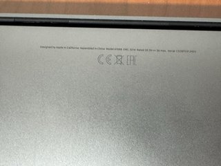 MacBook A1989 256GB Gris Espacial