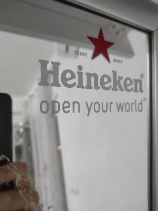 Specchio Heineken XL