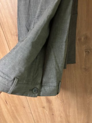 Pantalón Massimo Dutti Gris y Negro