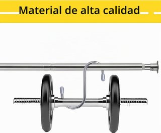 Barra Armadio Estensibile 38-99cm in Metallo