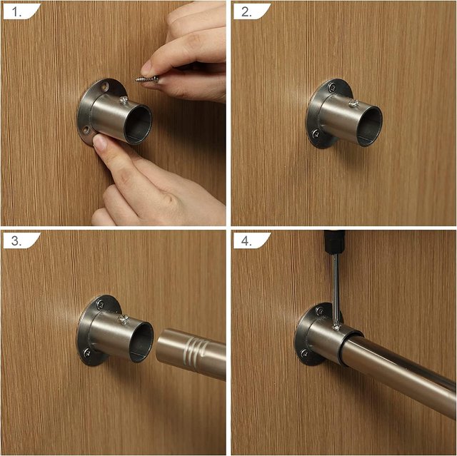 Barra Armario Extensible 38-99cm Metal