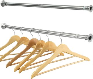 Barra Armadio Estensibile 38-99cm in Metallo