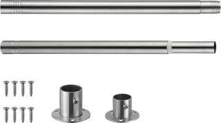 Barra Armadio Estensibile 38-99cm in Metallo