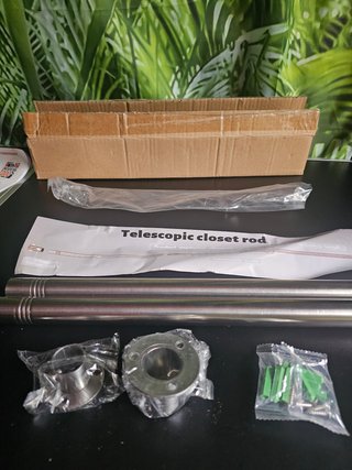 Barra Armadio Estensibile 38-99cm in Metallo