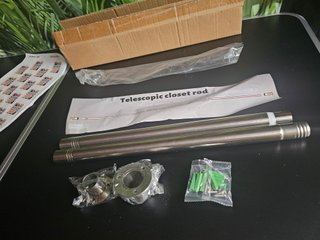 Barra Armadio Estensibile 38-99cm in Metallo