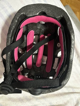Casco Bicicleta Niña Rosa Gatitos Spink