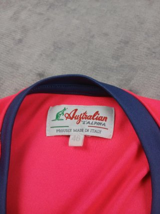 T-shirt Australian M Rosa Fluo Vintage