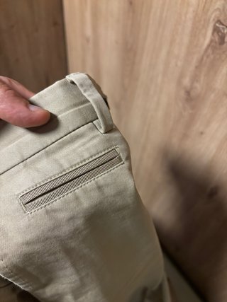 Pantalón Massimo Dutti Beige