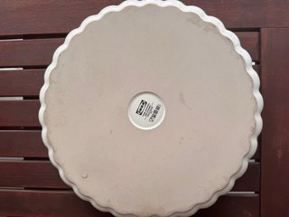Molde Tarta Cerámica Ikea 32cm Beige