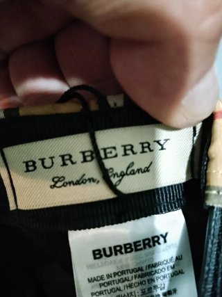 Cappello Burberry Beige Check