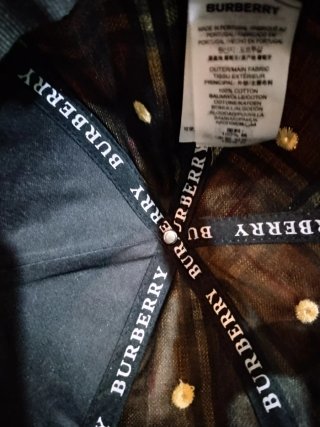 Cappello Burberry Beige Check