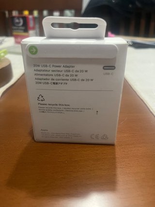Cargador Apple USB-C 20W