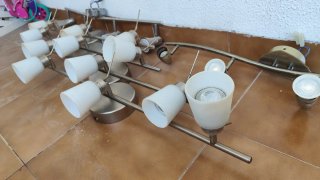 6 Lámparas de Techo Orientables