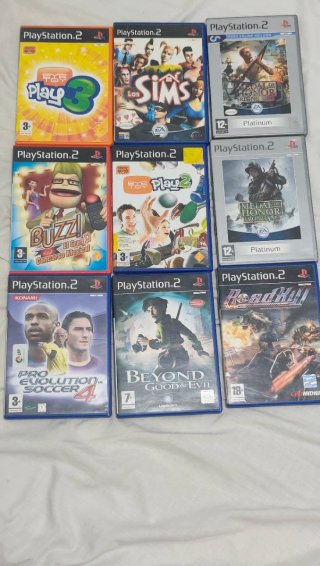 Lote 9 Juegos PlayStation 2 PS2