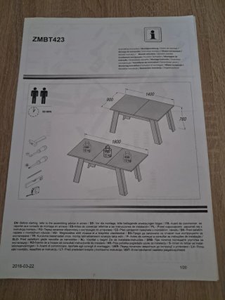 Mesa Comedor Extensible Madera  Roble