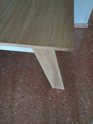Mesa Comedor Extensible Madera  Roble