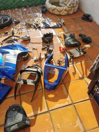 Despiece o moto completa Rieju RS2 Matrix