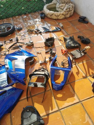Despiece o moto completa Rieju RS2 Matrix