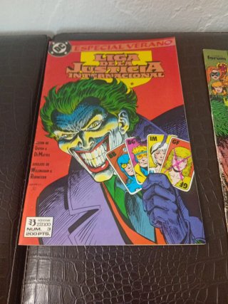 Lote de comics de superhéroes