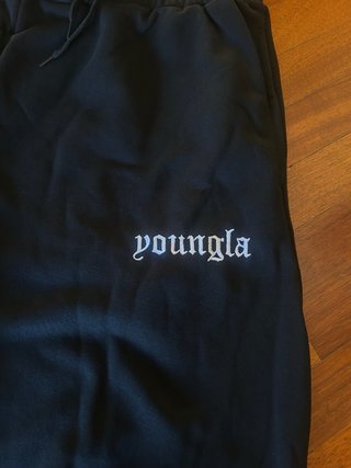 Pantaloni Youngla Neri Taglia L