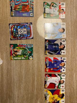 9 Cromos Mundial Adrenalyn XL Panini